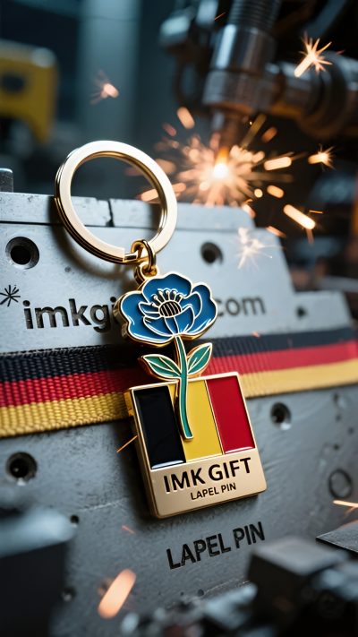 in984-The-Flower-of-Life-in-the-Three-Color-Halo-Peace-Enlightenment-of-the-Poppy-Keychain