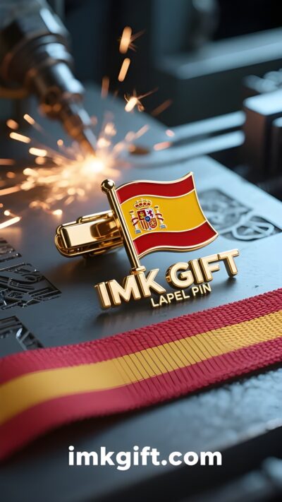 in984-El-mar-estrellado-en-el-clip-de-corbata-la-columna-vertebral-de-la-nación-en-una-pequeña-insignia