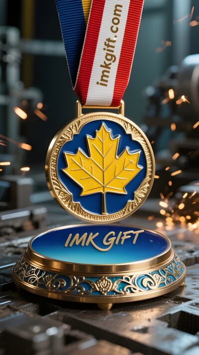 in989-The-red-maple-leaves-reflect-the-journey-writing-the-medal-of-life-with-courage