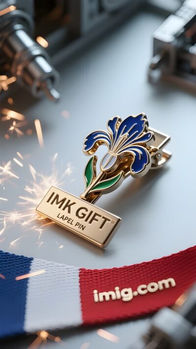 in985-Pince-à-cravate-fleur-de-lys-l-39-emblème-éternel-de-l-39-esprit-français