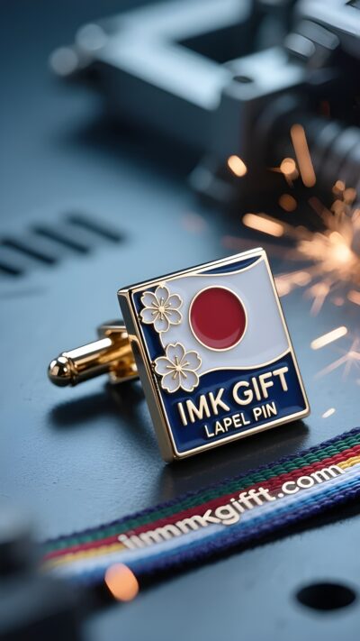 in983-桜のカフスボタンと旭日旗-無常の中に永遠を宿す