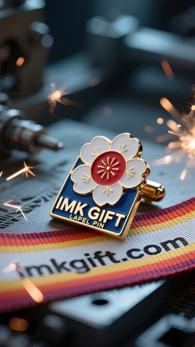 in981-永遠の朝の光が宿る桜のカフスボタン