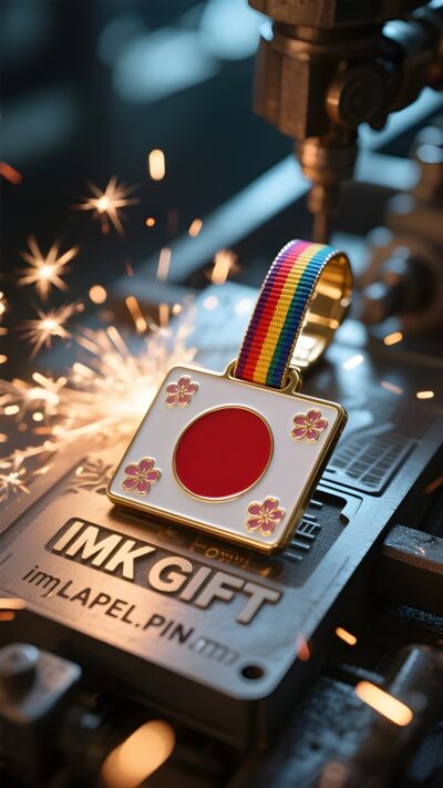 in988-桜のラゲッジタグに描かれた無邪気な心