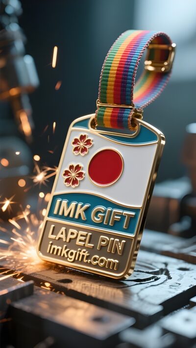 in995-桜ラゲッジタグ-あなたの荷物に咲く赤い太陽の精霊