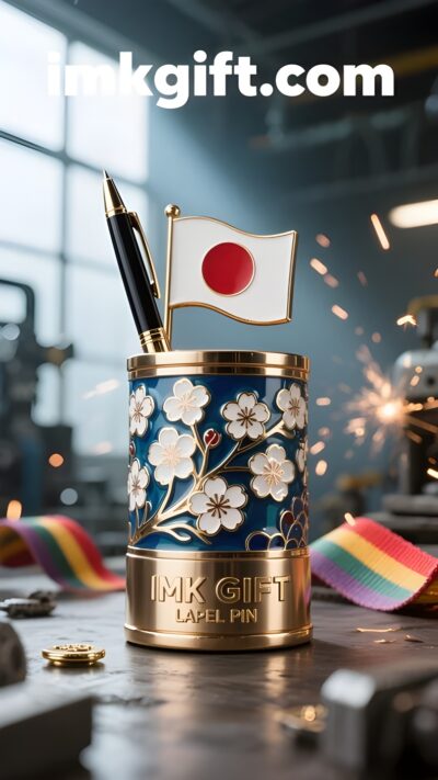 in984-桜のペンホルダーに赤い太陽への信仰